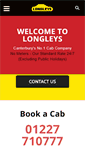 Mobile Screenshot of longleysprivatehire.co.uk